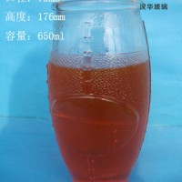 厂家直销650ml果汁玻璃杯