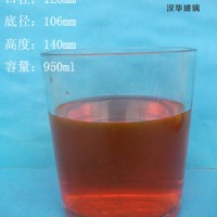 徐州生产950ml出口蜡烛玻璃杯