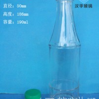 厂家直销190ml麻油玻璃瓶橄榄油瓶