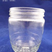 徐州生产400ml广口蜂蜜玻璃瓶