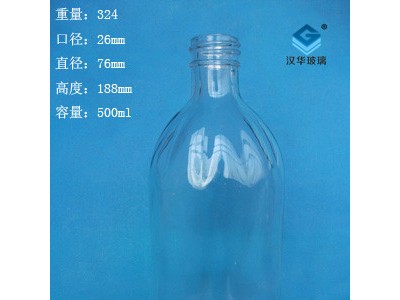 500ml药用玻璃瓶批发价格