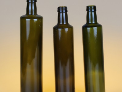 一斤装圆形茶色玻璃橄榄油瓶批发价格