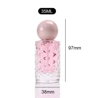 热销30ml精致香水玻璃分装瓶化妆品玻璃喷雾瓶