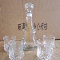 伏特加玻璃酒瓶果酒分装玻璃瓶